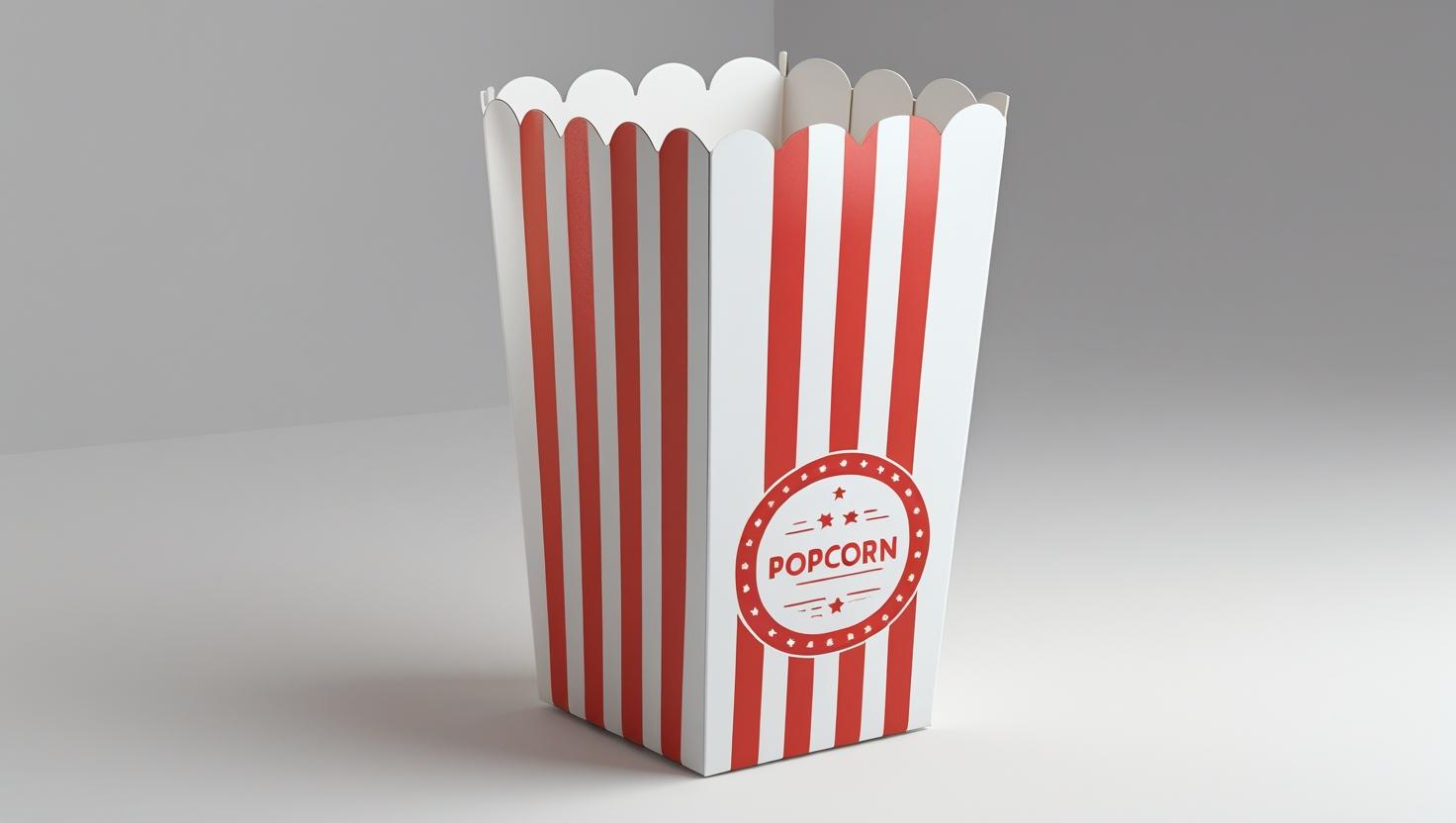 Cardboard Popcorn Boxes - Image 3